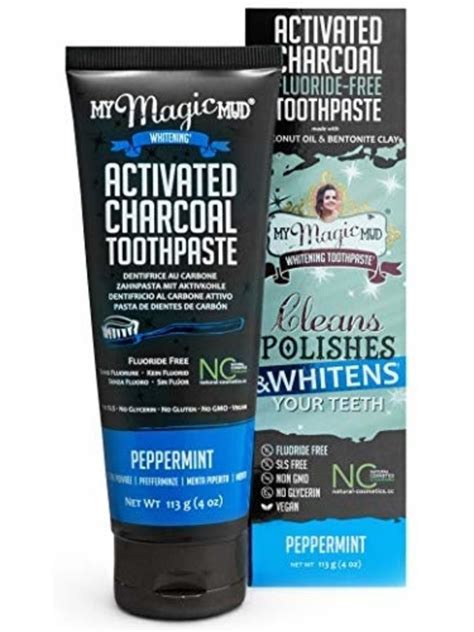 My magical dirt toothpaste